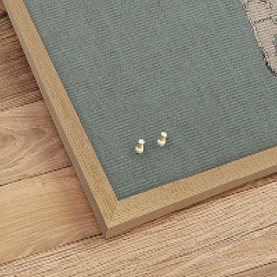 Verdenskort på hør - Incado