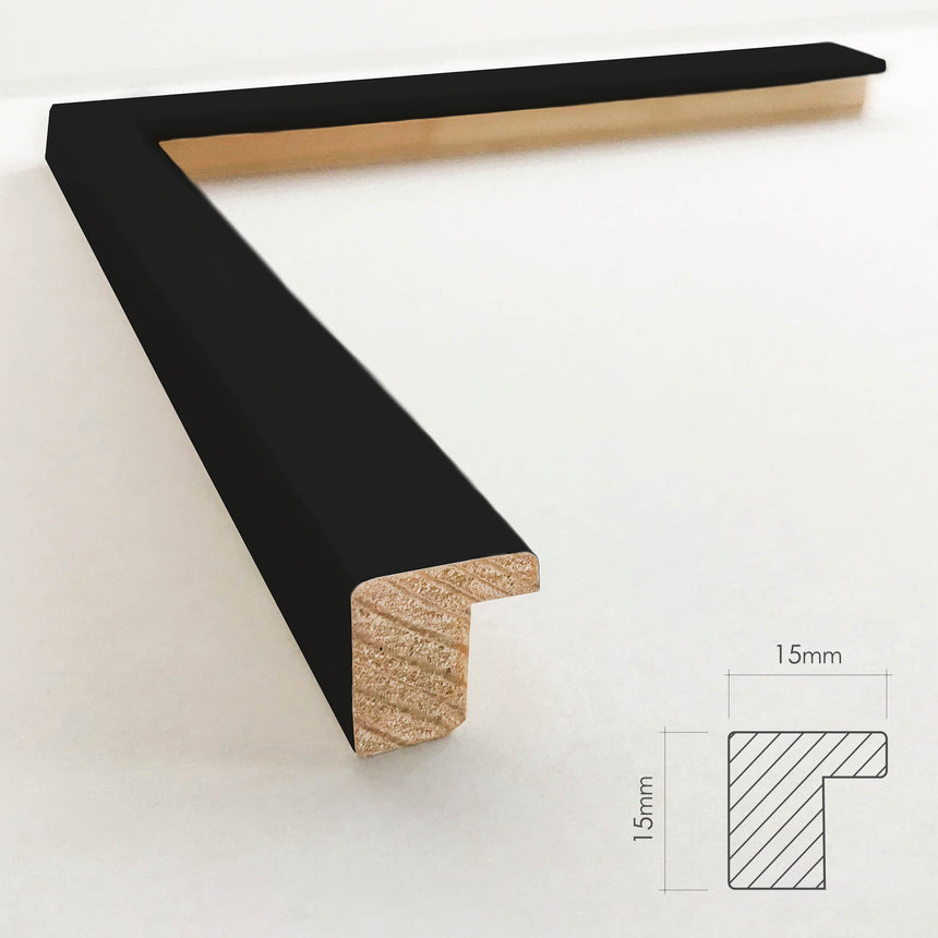 Træramme - Sort - NordicLine - Incado