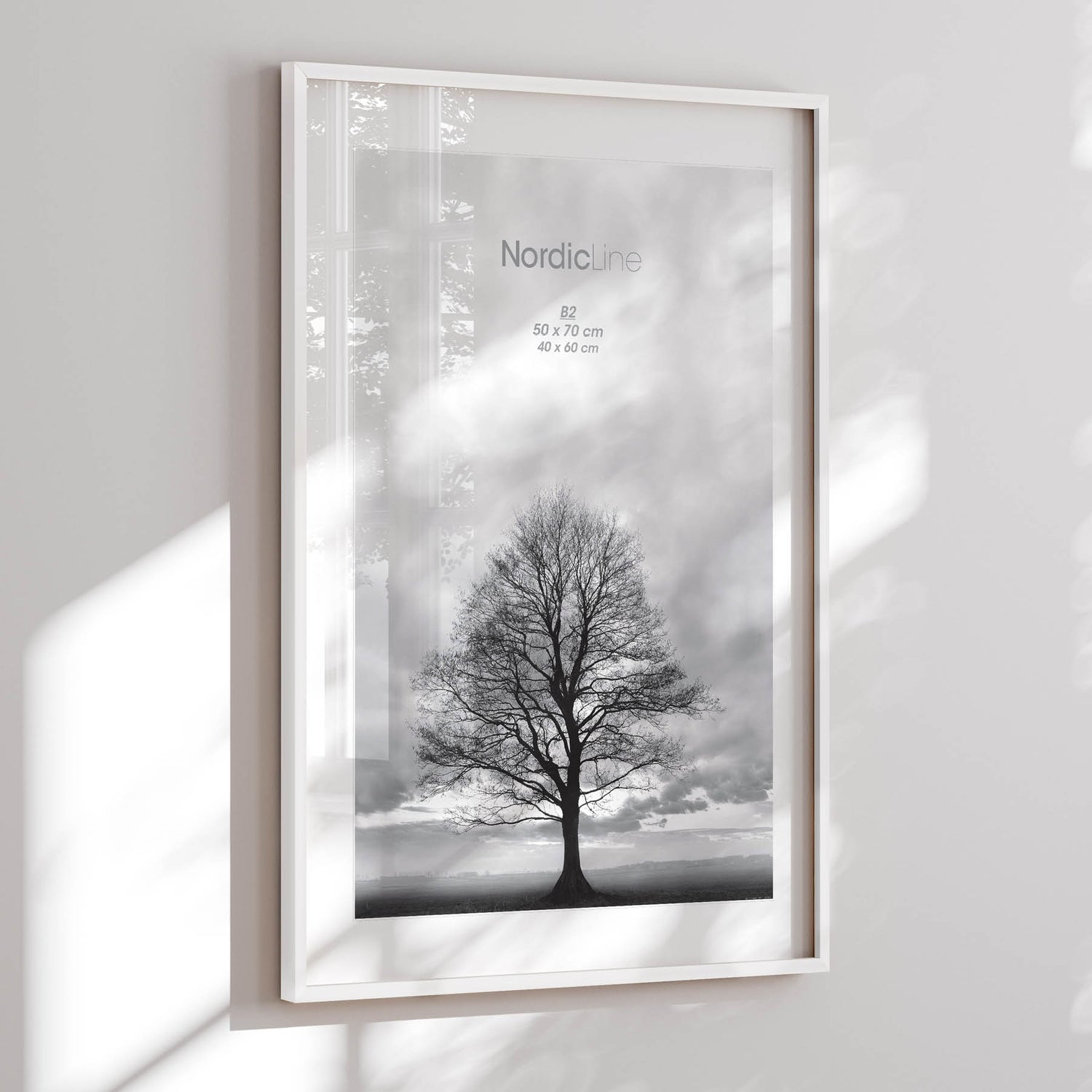 Træramme - Hvid - NordicLine - Incado