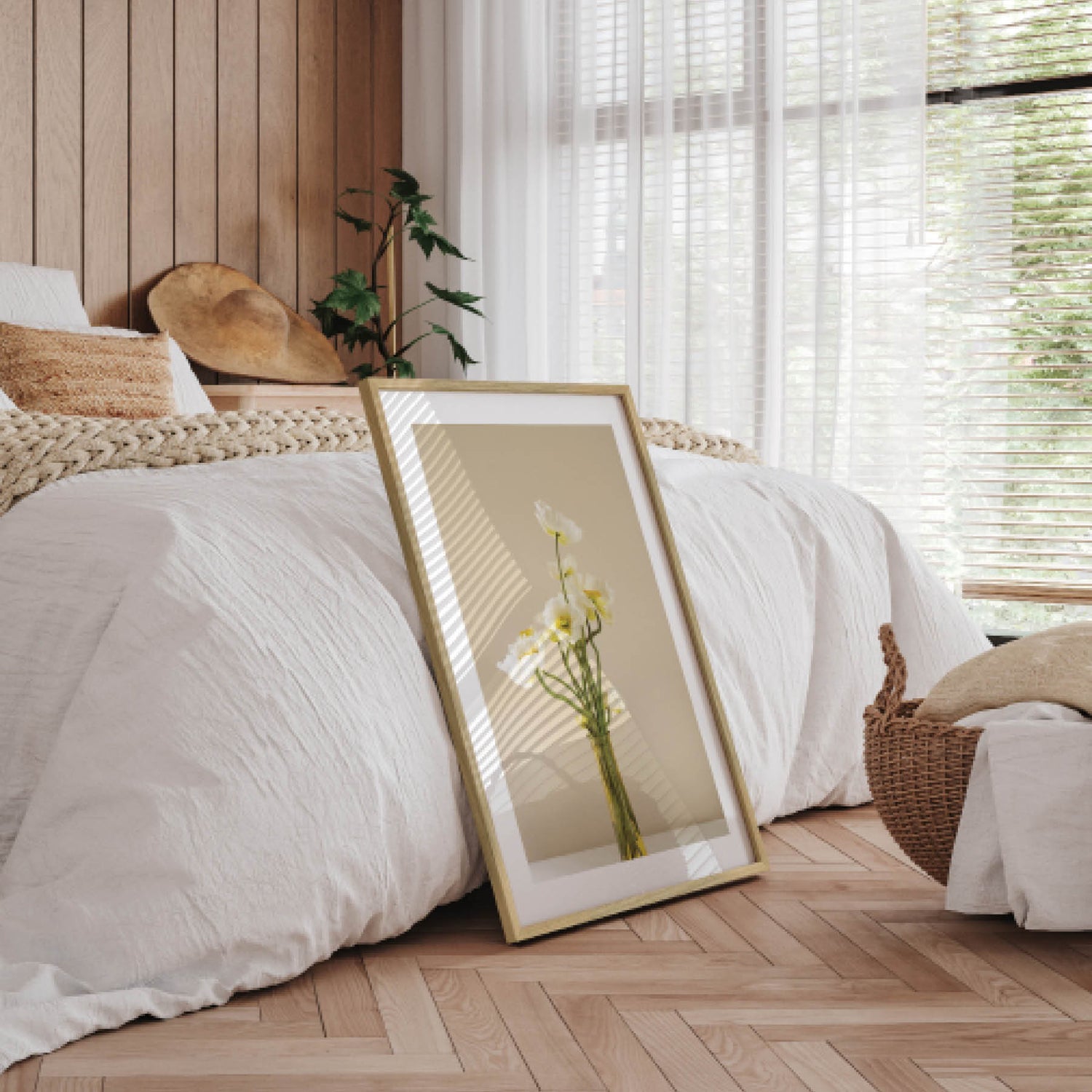 Egetræsramme - Massiv Eg - NordicLine - Incado