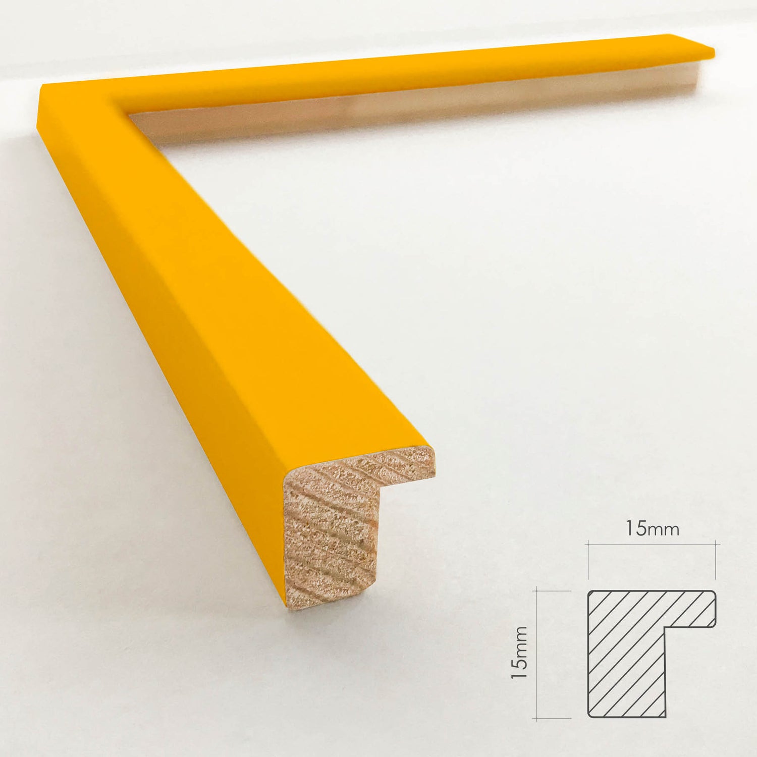 Træramme - Lemon Curry - NordicLine - Incado