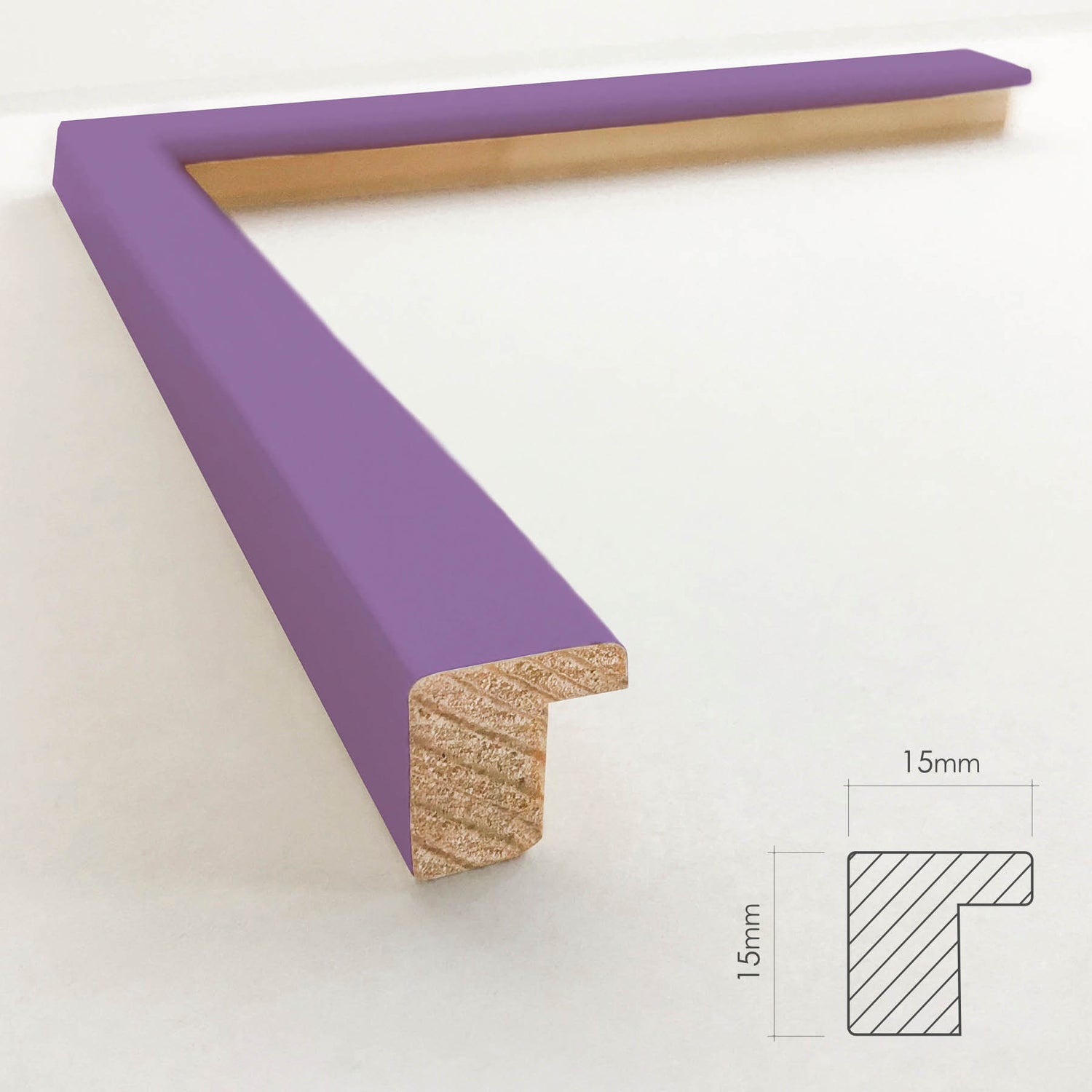 Træramme - Purple - NordicLine - Incado