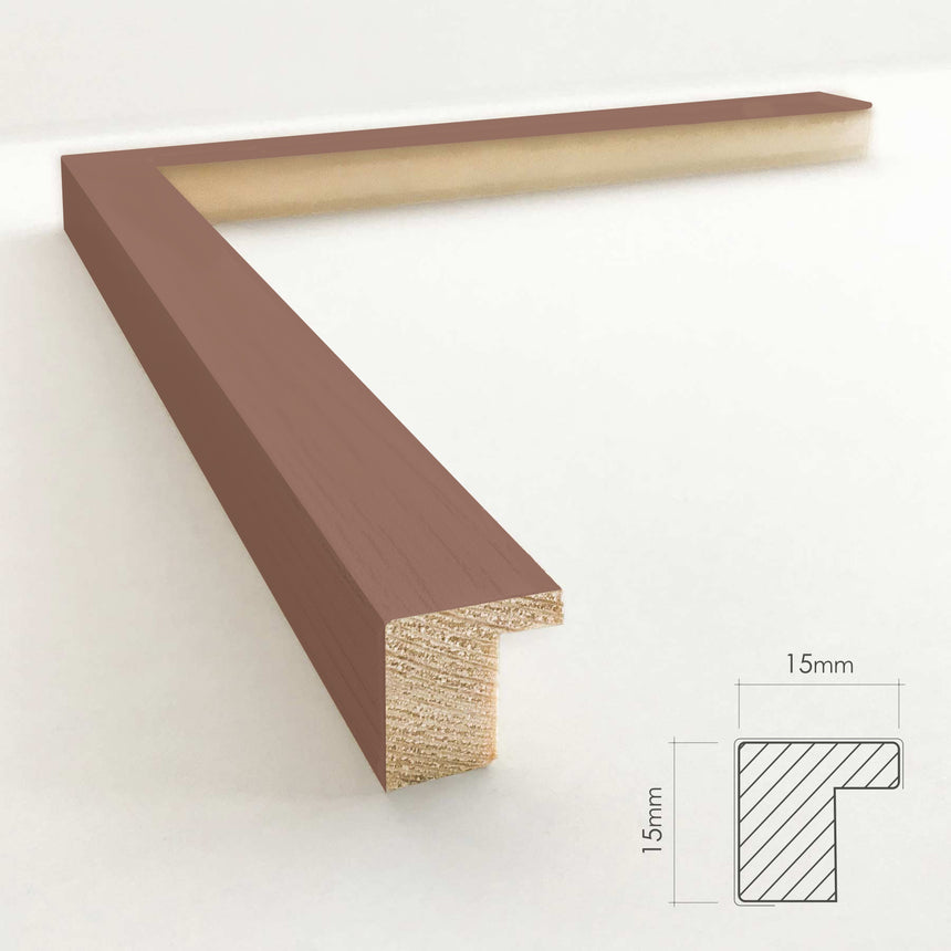 Træramme - Mocha Brown - NordicLine - Incado