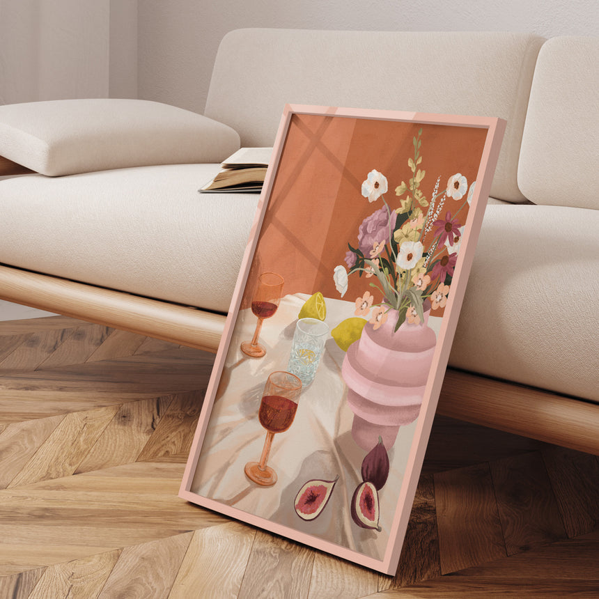 Træramme - Dirty Rose - NordicLine - Incado