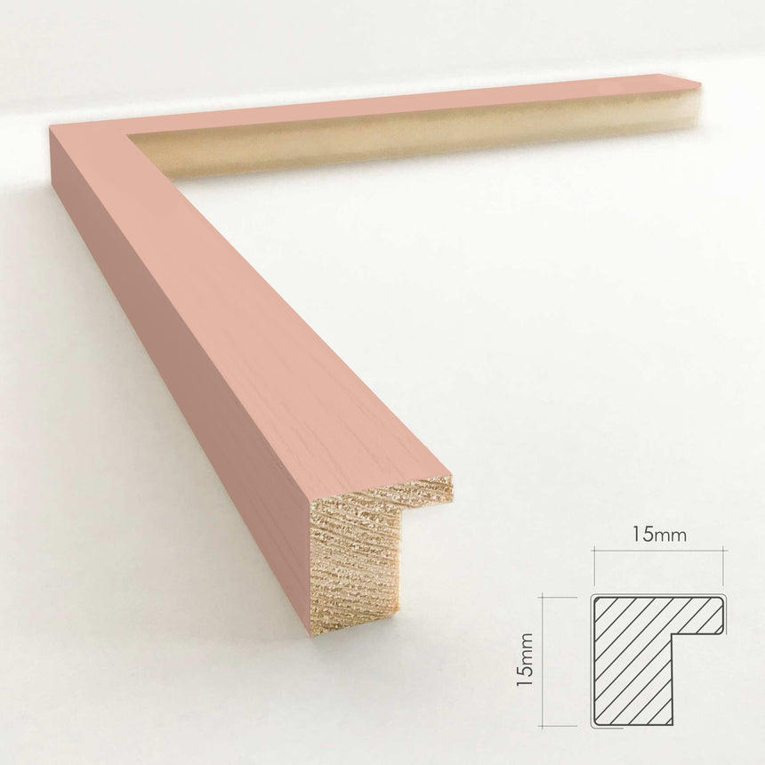 Træramme - Dirty Rose - NordicLine - Incado