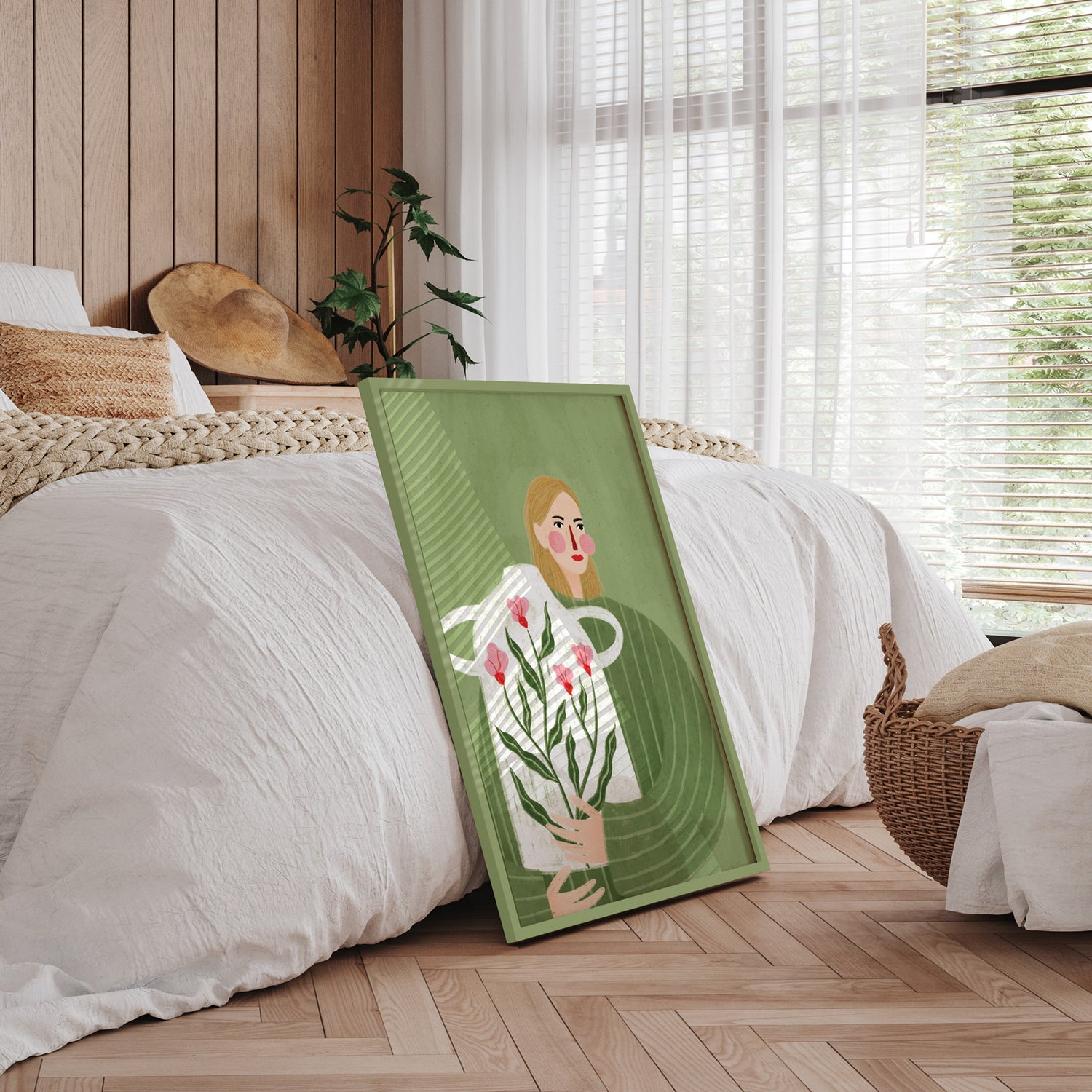 Træramme - Soft Matcha - NordicLine - Incado