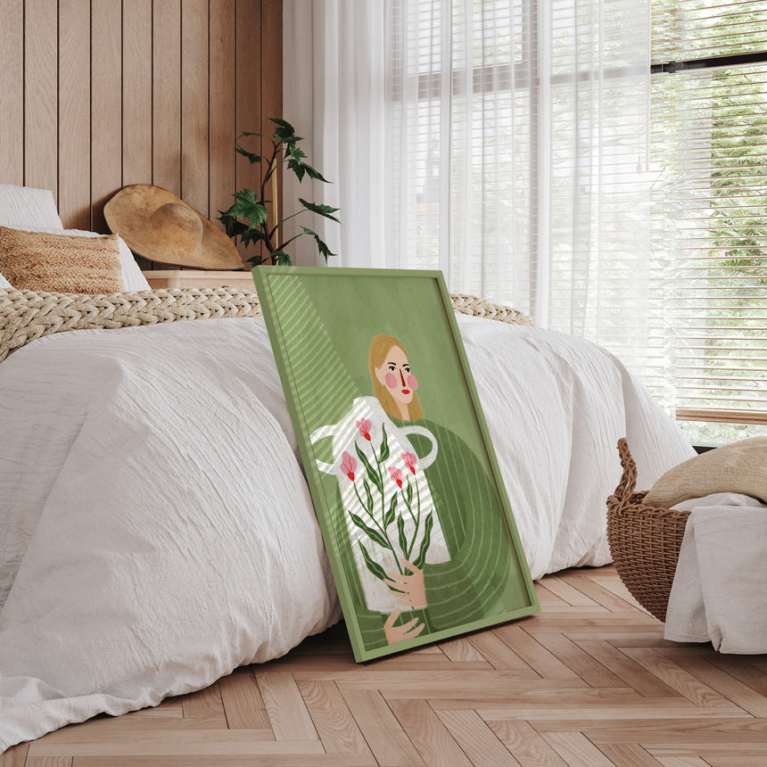 Træramme - Soft Matcha - NordicLine - Incado