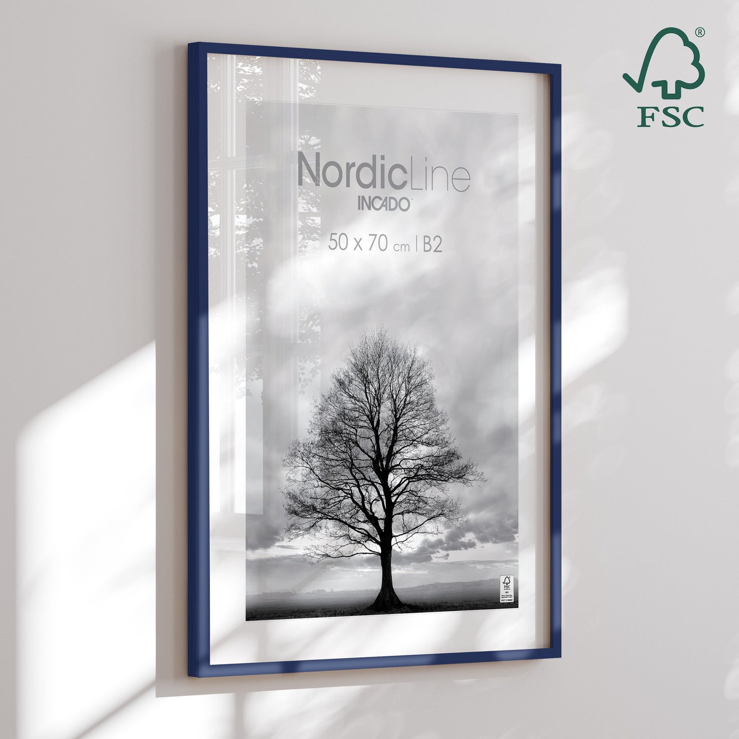 Træramme - Classic Blue - NordicLine - Incado