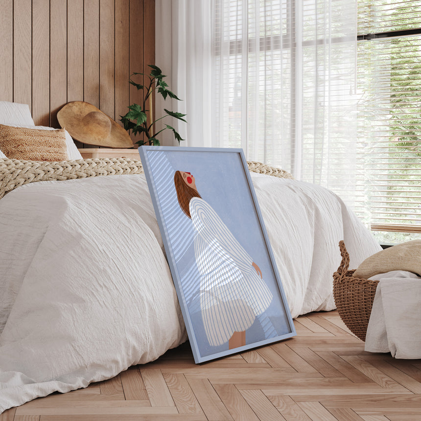 Træramme - Icy Blue - NordicLine - Incado