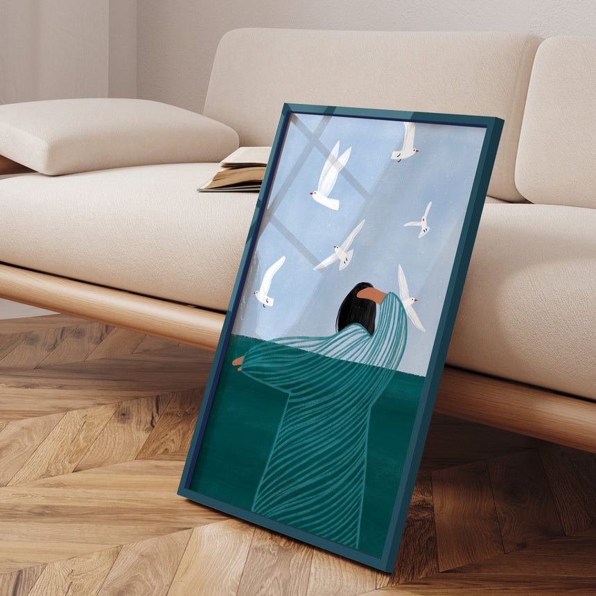 Træramme - Midnight Teal - NordicLine - Incado