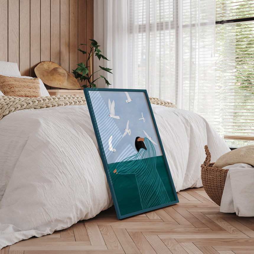 Træramme - Midnight Teal - NordicLine - Incado