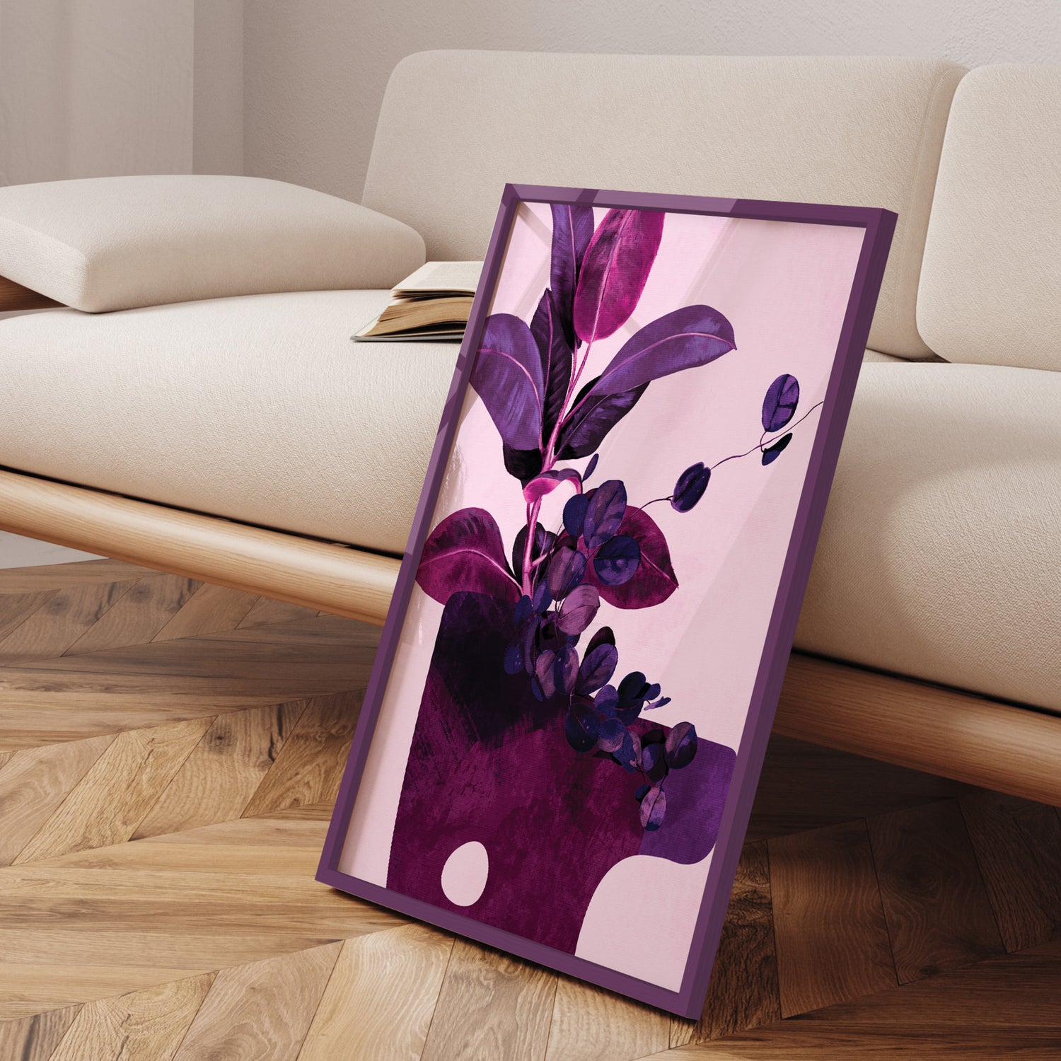 Træramme - Aubergine - NordicLine - Incado