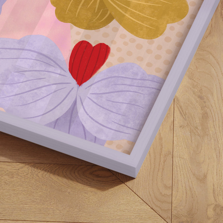 Træramme - Cool Lavender - NordicLine - Incado