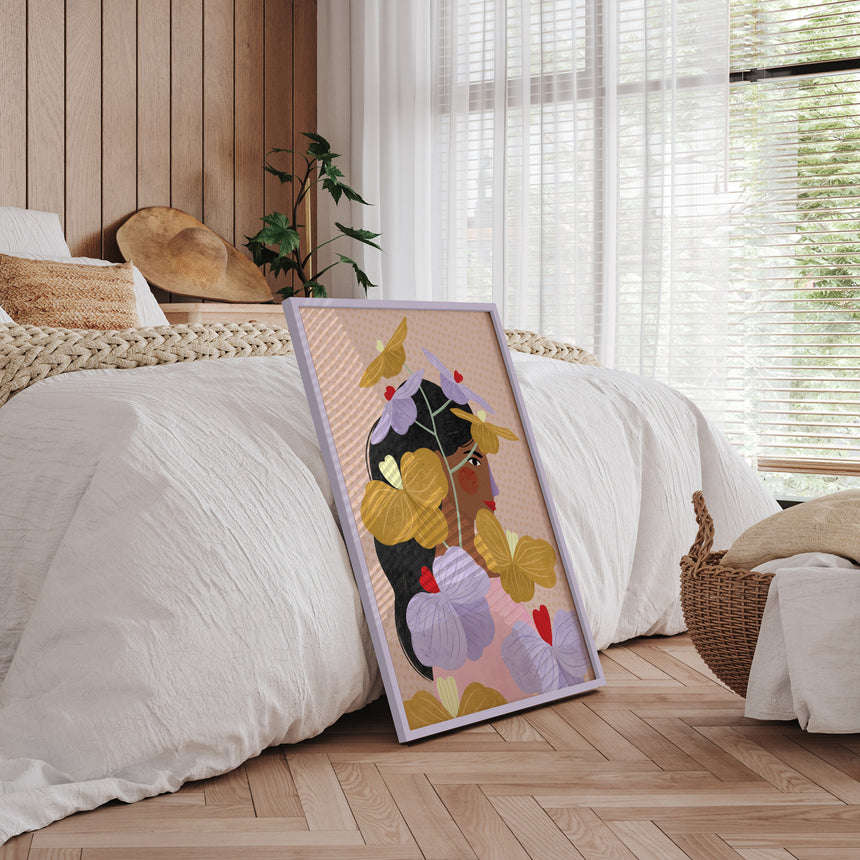 Træramme - Cool Lavender - NordicLine - Incado