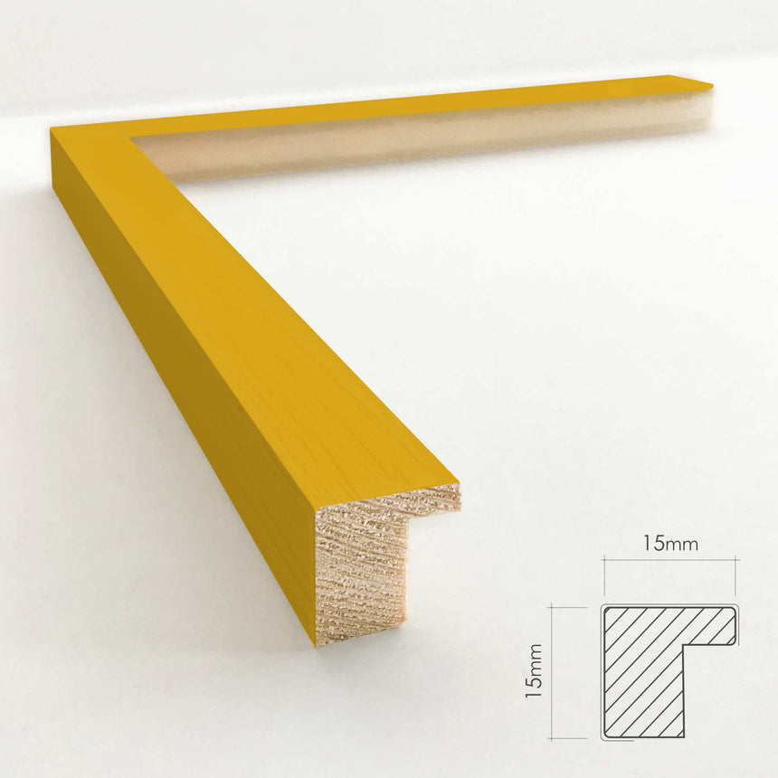 Træramme - Lemon Curry - NordicLine - Incado