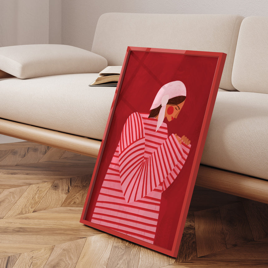 Træramme - Sunset Red - NordicLine - Incado