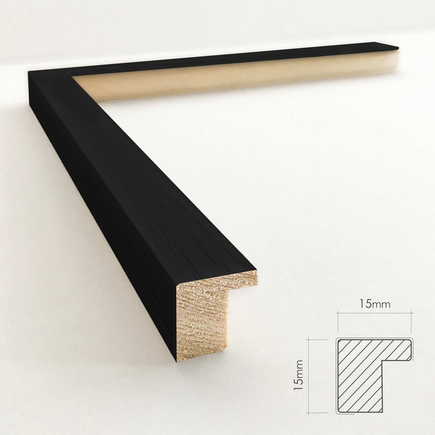 Træramme - Liqourice - NordicLine - Incado