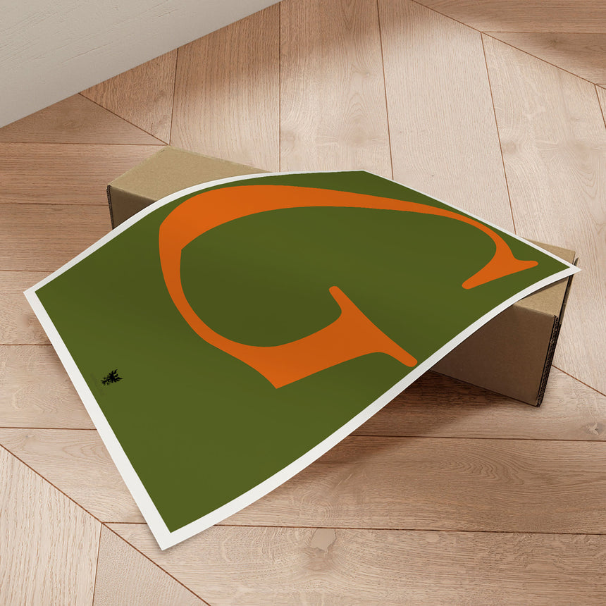 Plakat - TYPELIKE - G - Incado