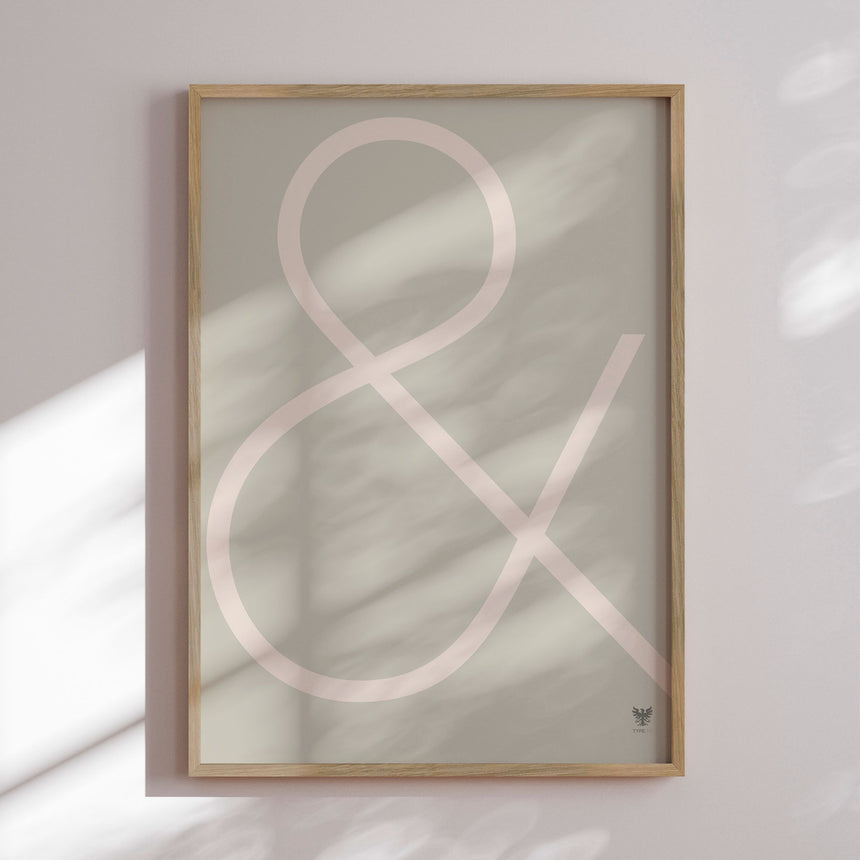 Plakat - "&" - Incado