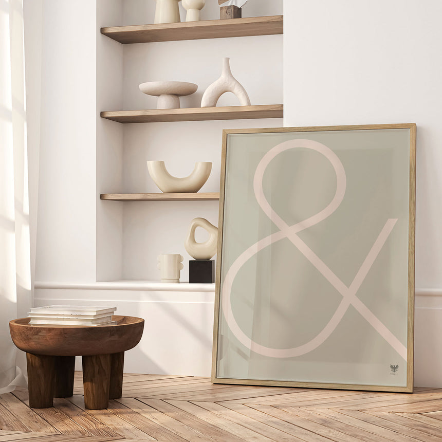 Plakat - "&" - Incado