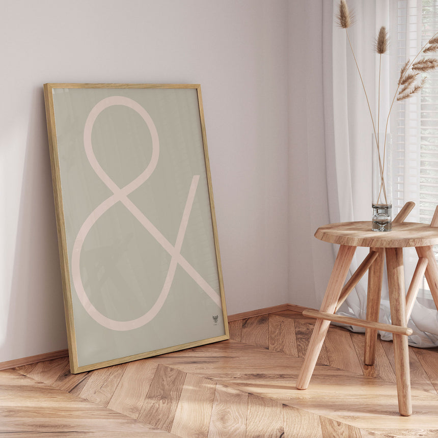 Plakat - "&" - Incado