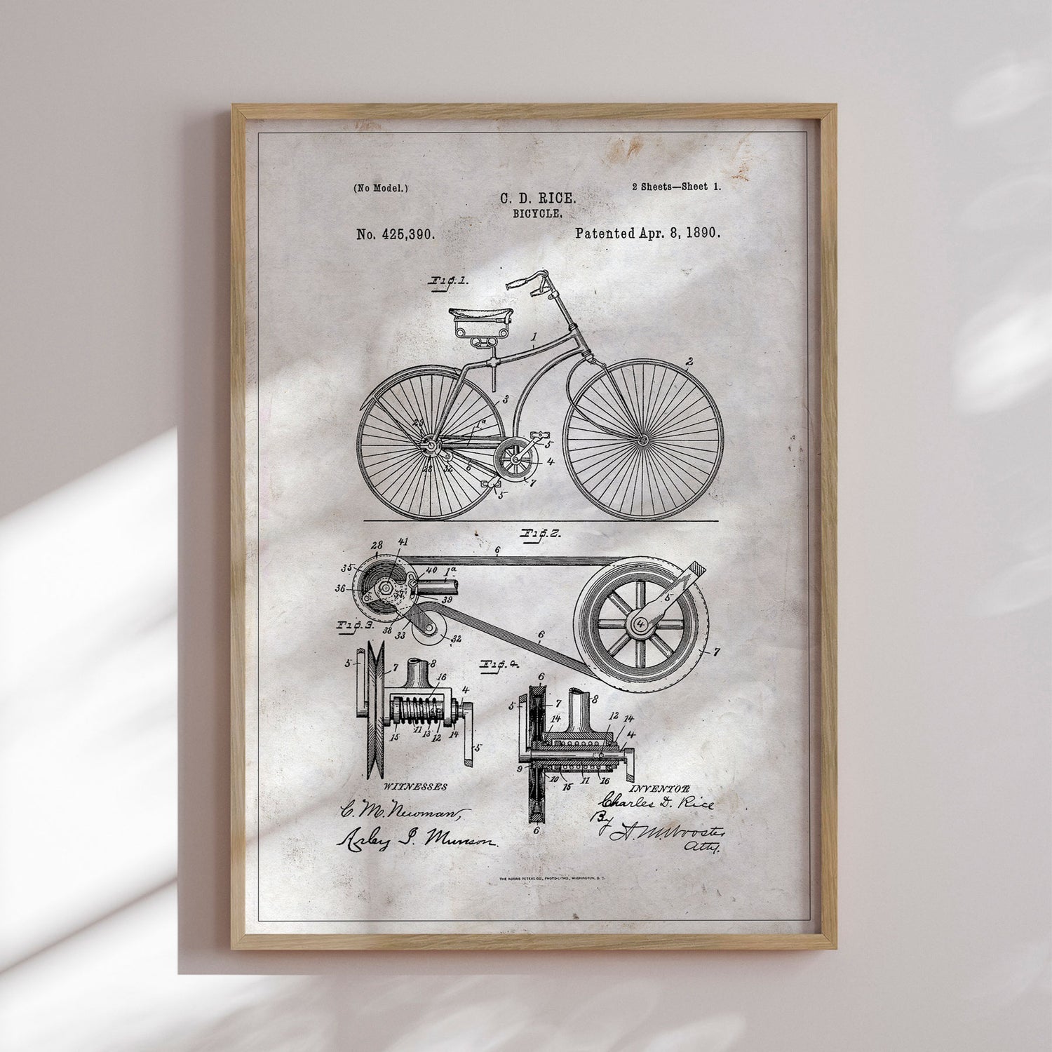 Plakat - Bicycle - Incado