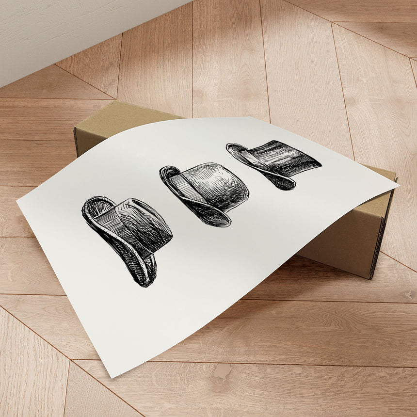 Plakat - Hats - Incado