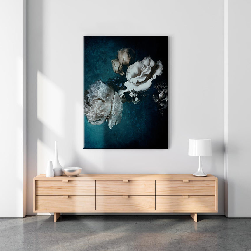 Lærredstryk - Just Blue Vintage - Incado