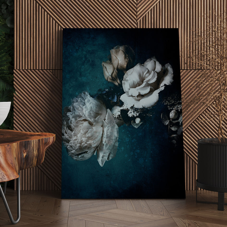 Lærredstryk - Just Blue Vintage - Incado