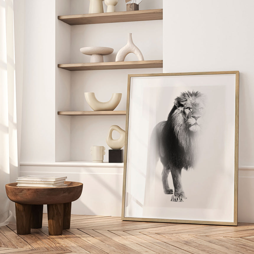 Plakat - Lion - Incado