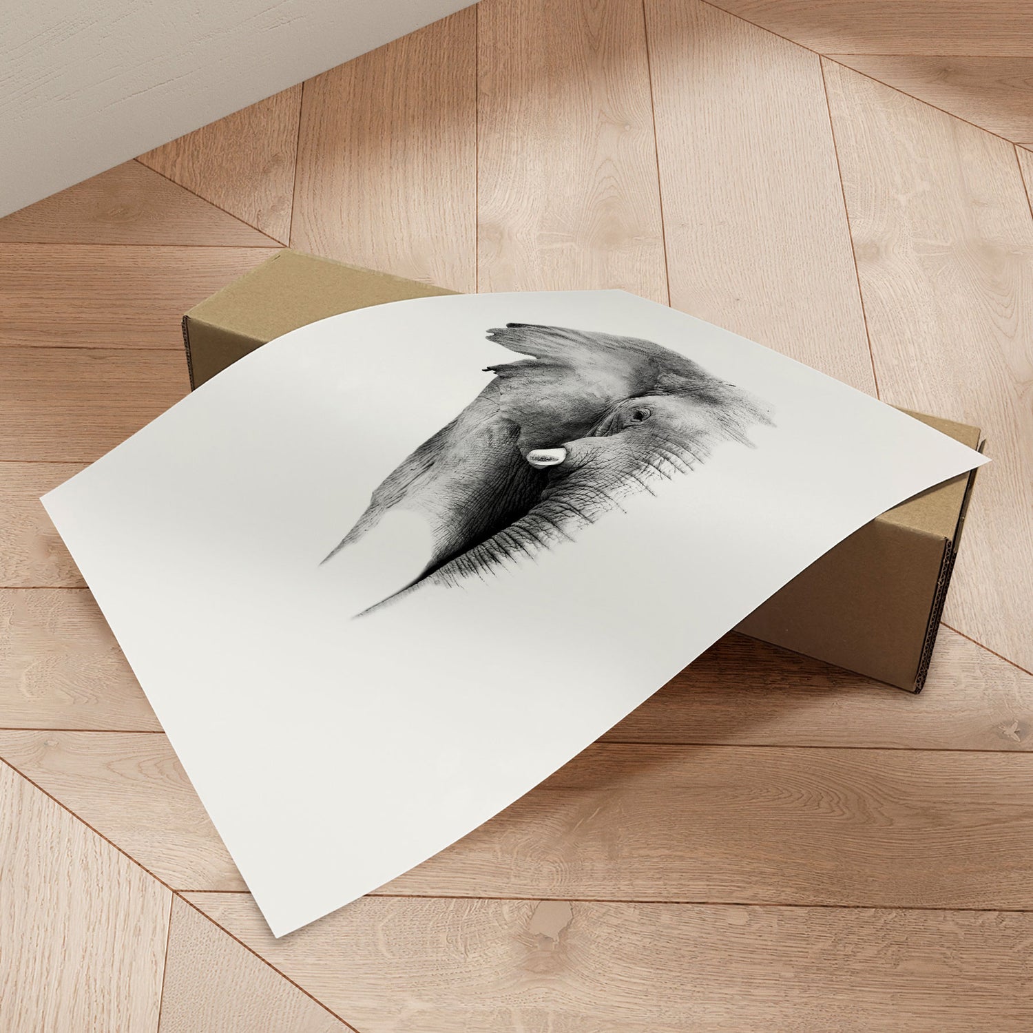 Plakat - Elephant - Incado