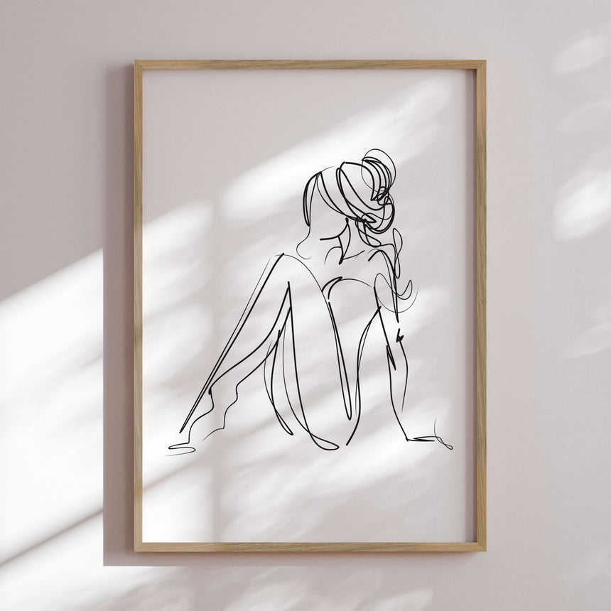 Plakat - Lady II - Incado