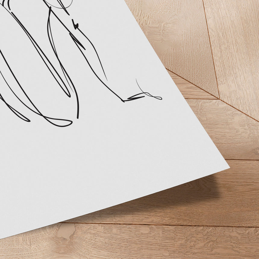 Plakat - Lady II - Incado