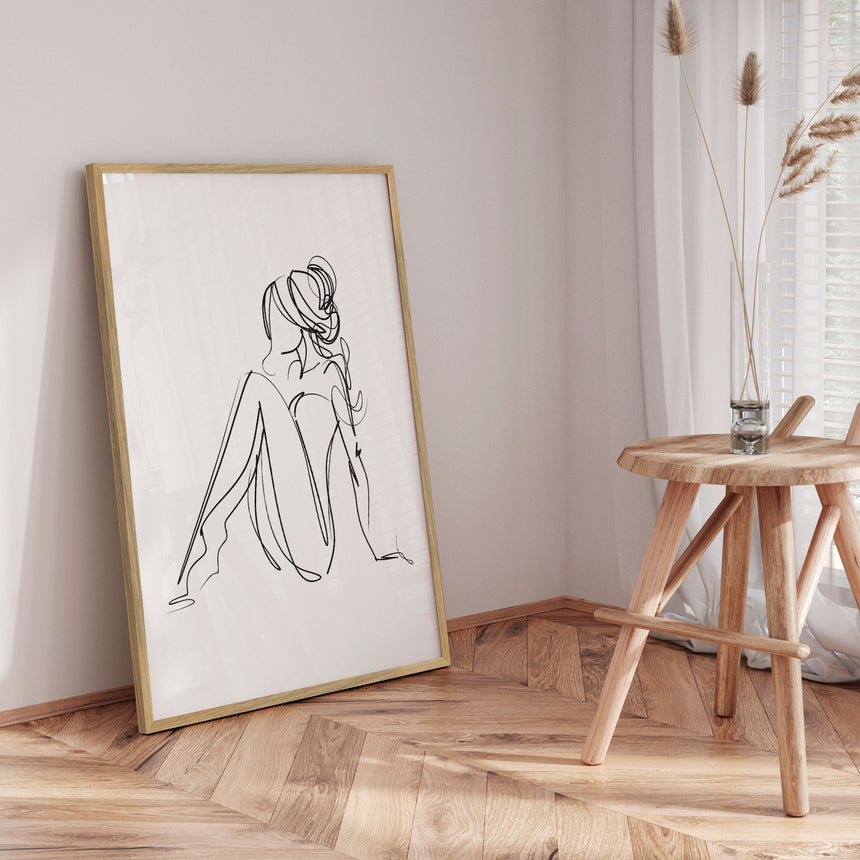 Plakat - Lady II - Incado