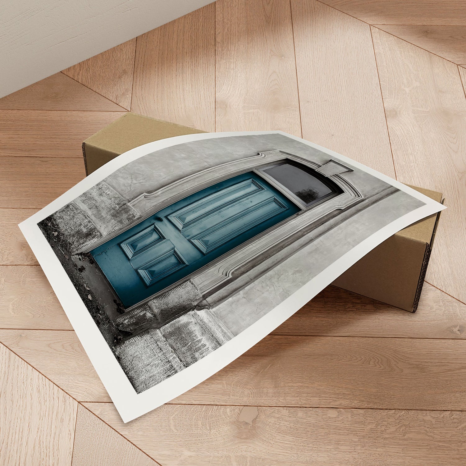 Plakat - Blue Door - Incado