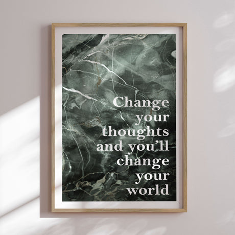 Plakat - Change - Incado