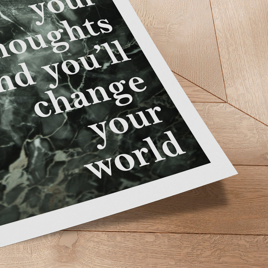 Plakat - Change - Incado