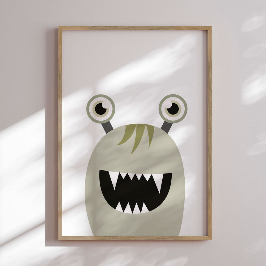 Plakat - Maggie Monster - Memory Art - Incado