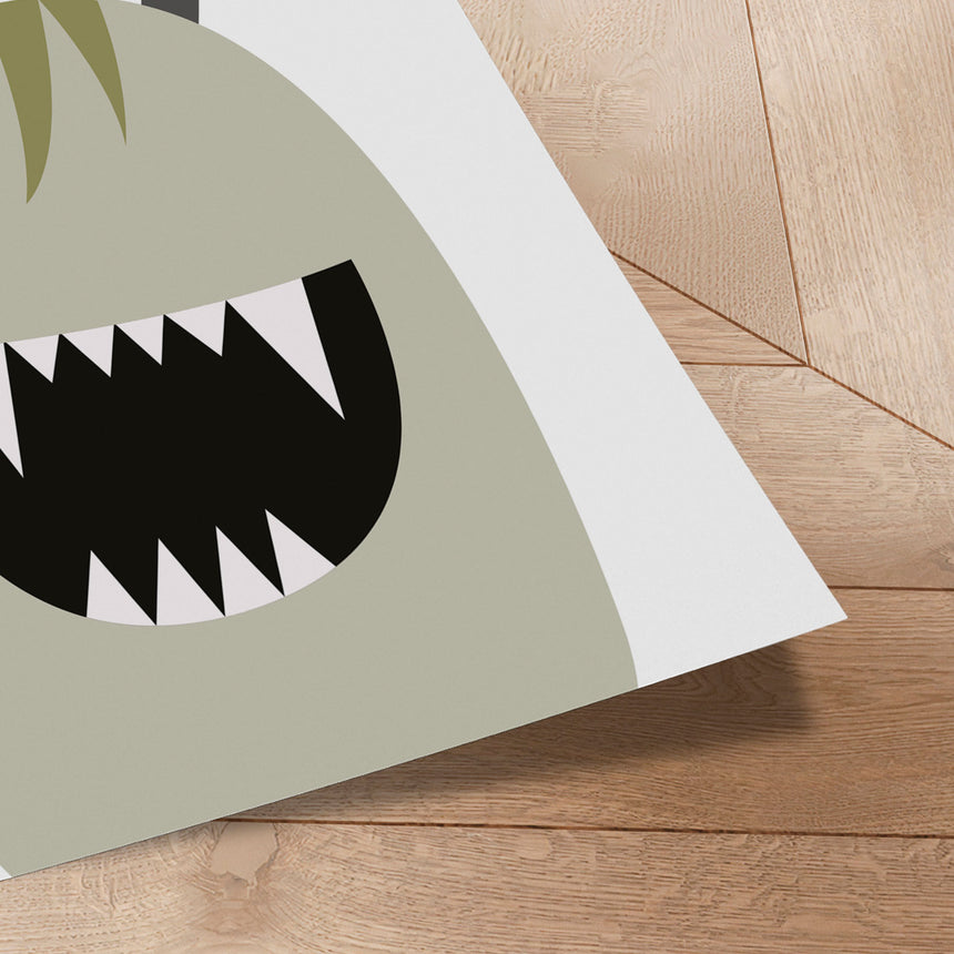 Plakat - Maggie Monster - Memory Art - Incado