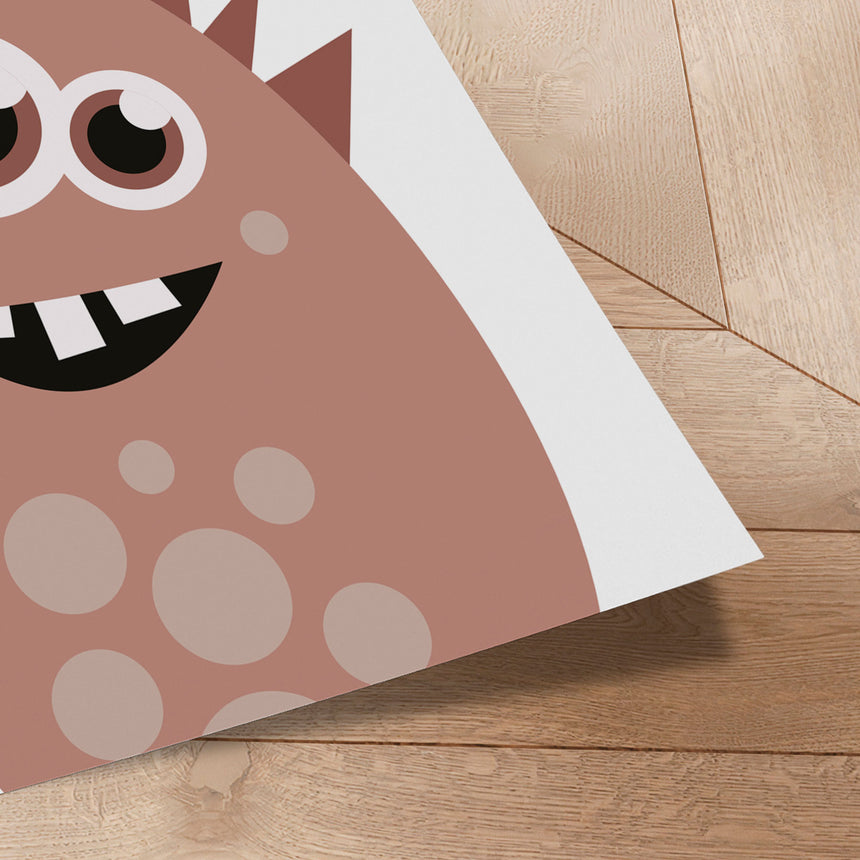 Plakat - Mellie Monster - Memory Art - Incado