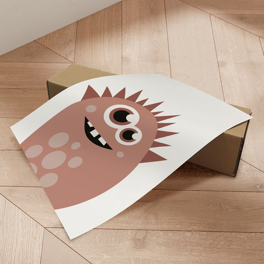 Plakat - Mellie Monster - Memory Art - Incado