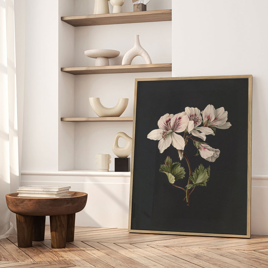 Plakat - White Flowers - Incado