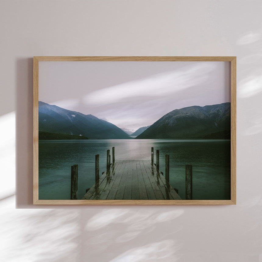 Plakat - Blue Lake - Incado