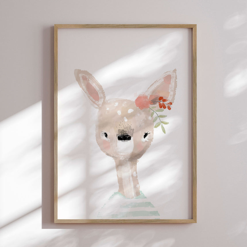 Plakat - Sunnyside Deer - Memory Art - Incado