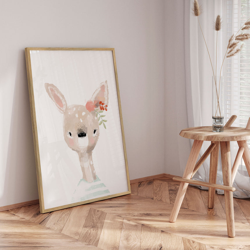 Plakat - Sunnyside Deer - Memory Art - Incado