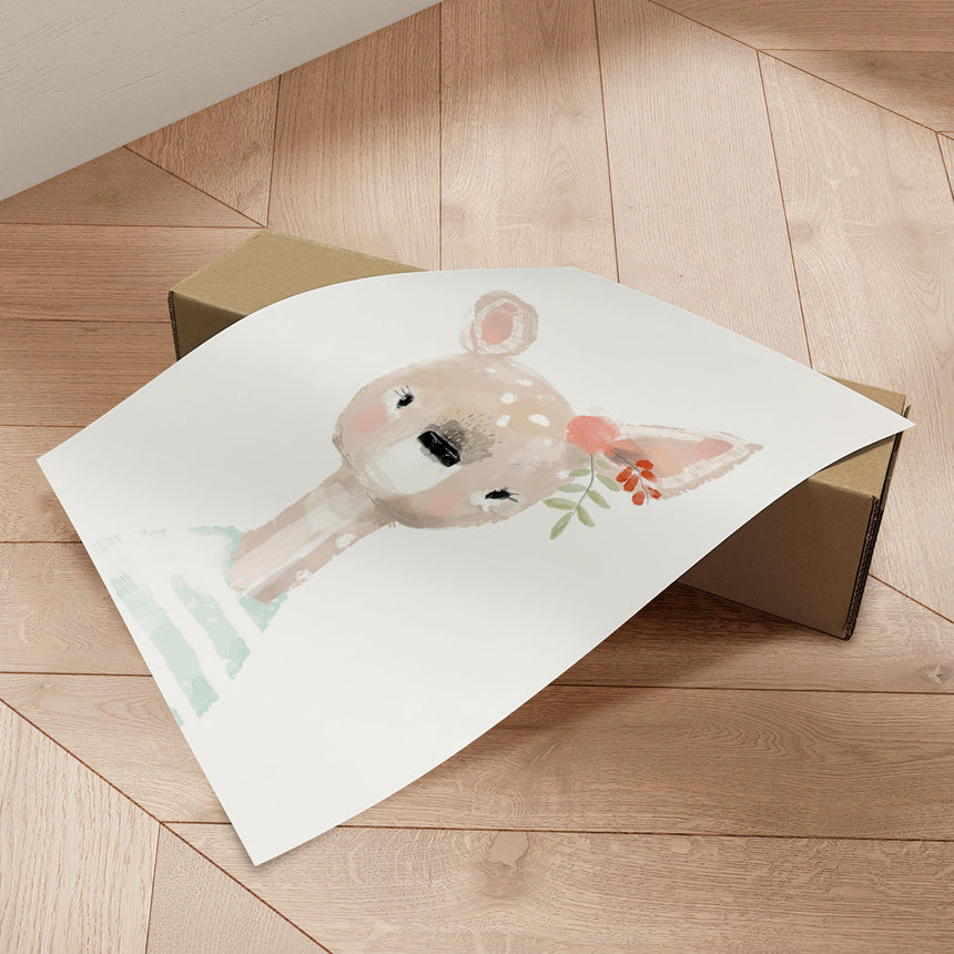 Plakat - Sunnyside Deer - Memory Art - Incado