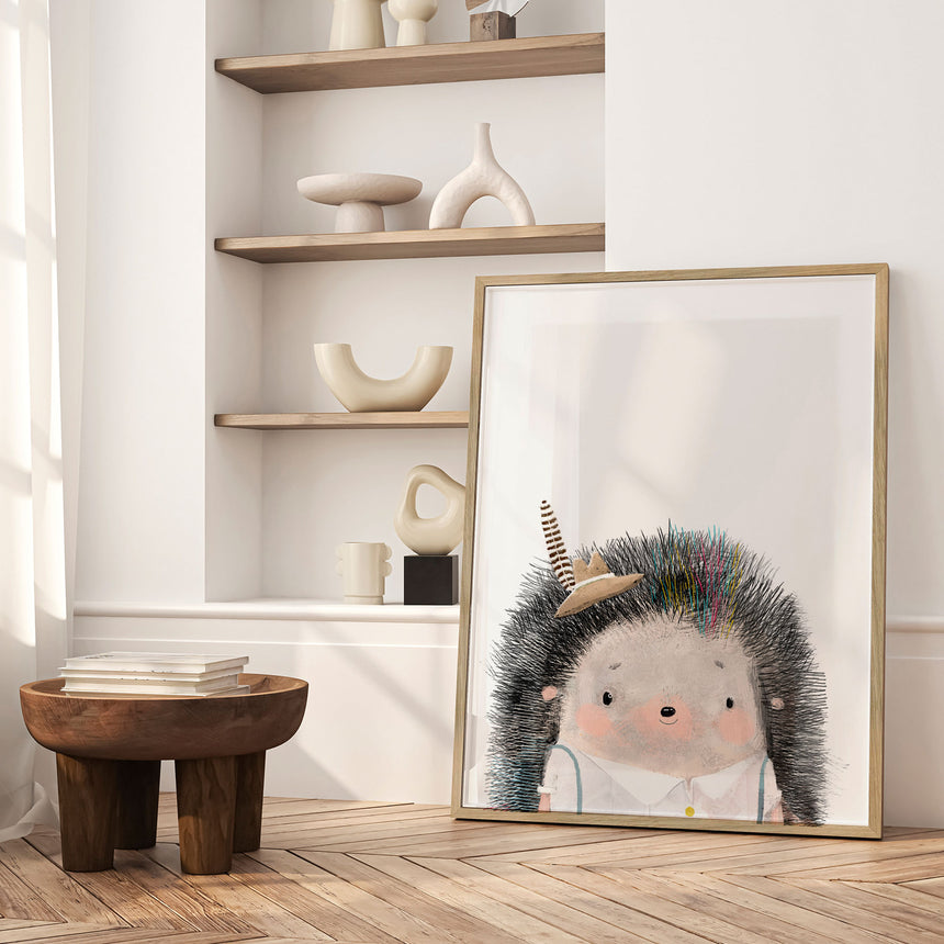 Plakat - Sunnyside Hedgehog - Memory Art - Incado