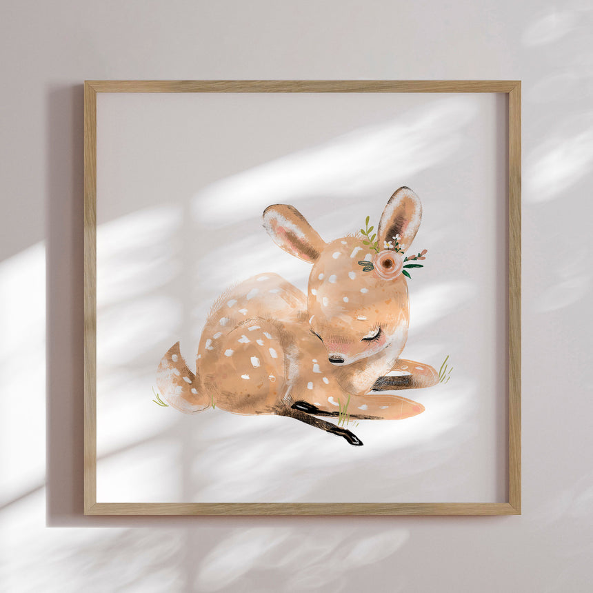 Plakat - Moonlight Deer II - Memory Art - Incado