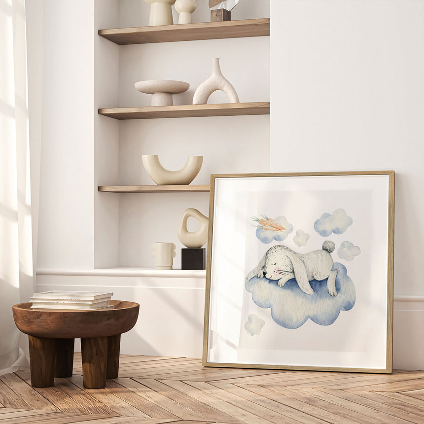 Plakat - Moonlight Rabbit - Memory Art - Incado