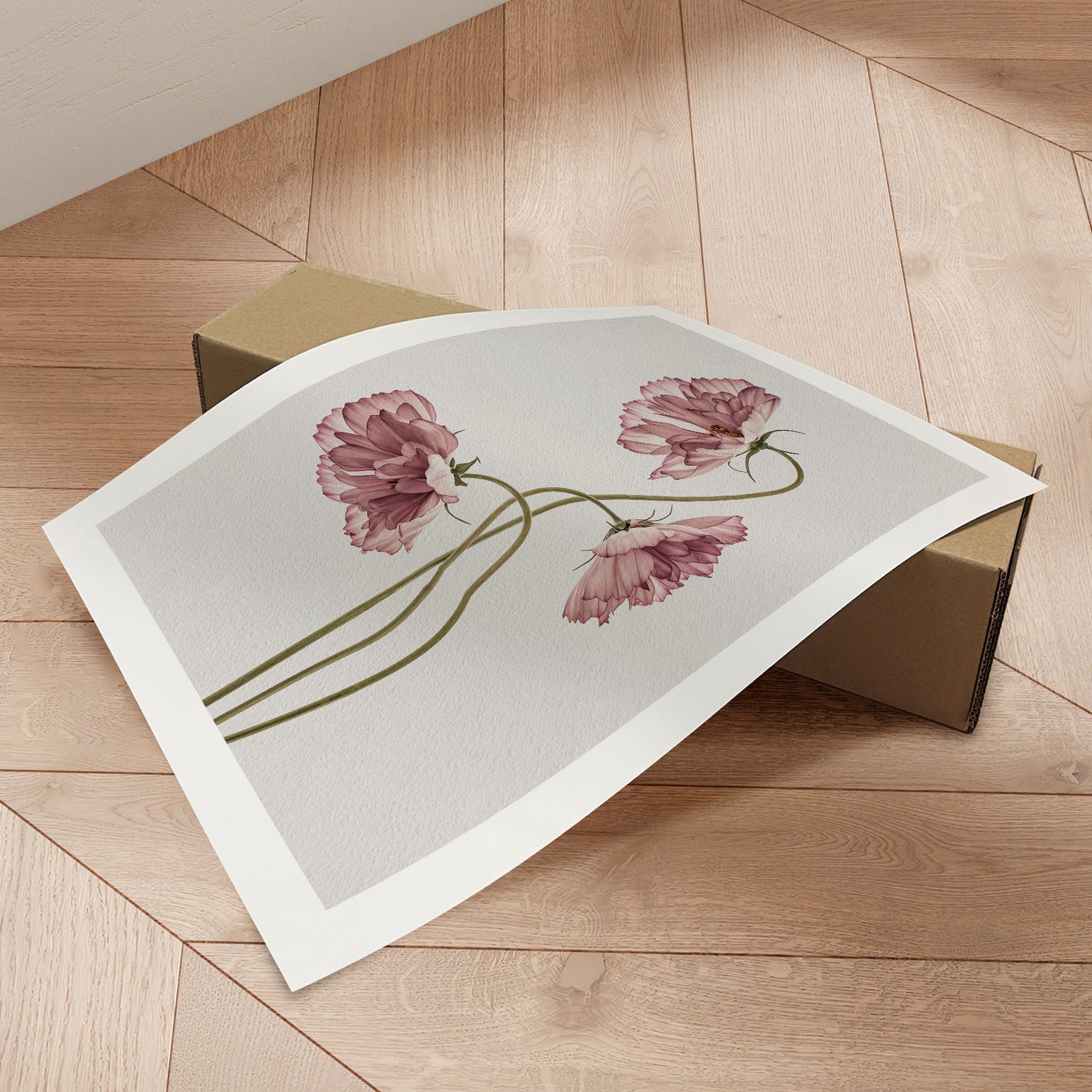 Plakat - Dusty Pink II - Incado